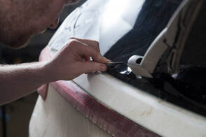 car window tint inspection